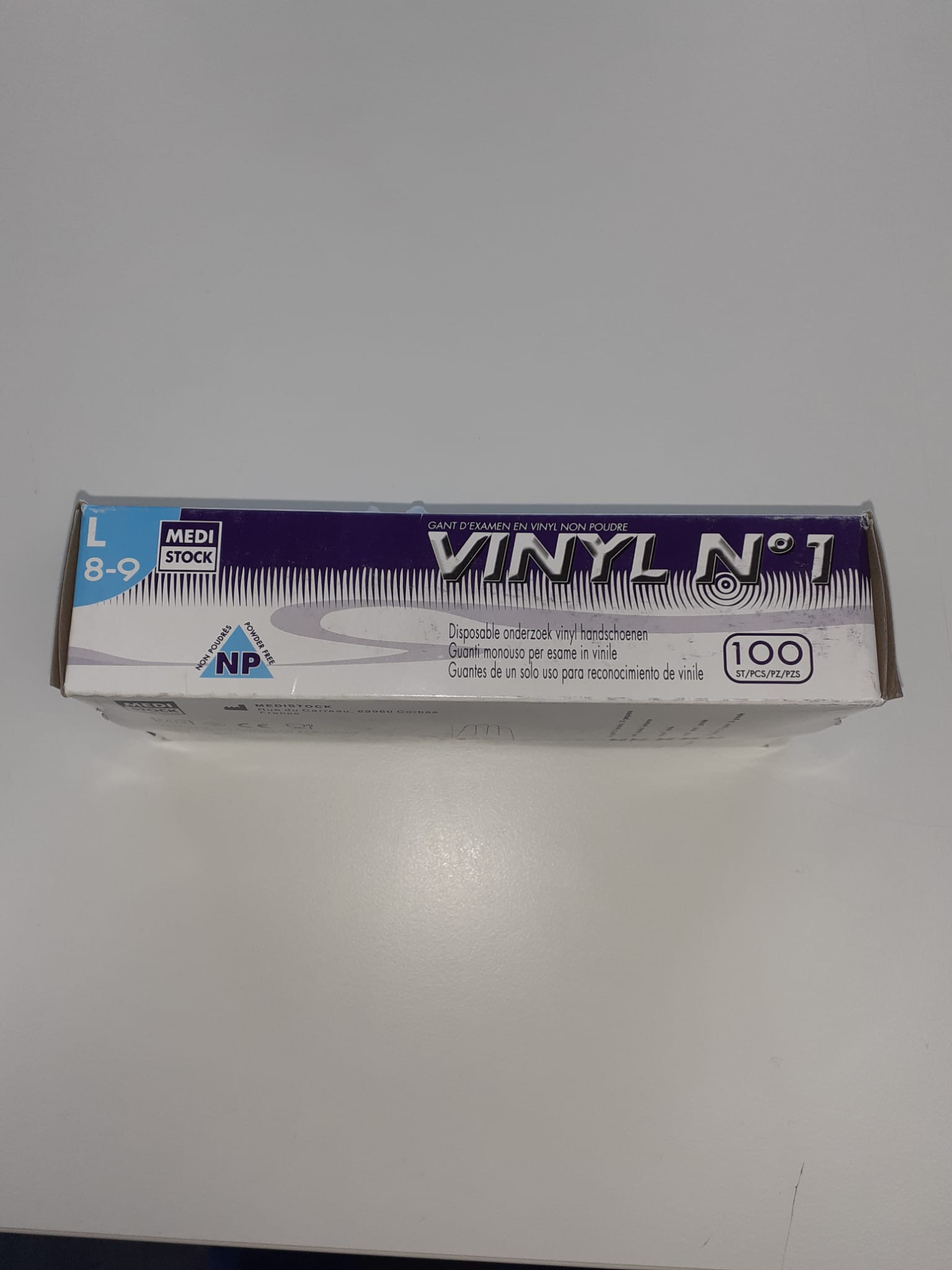 GANT VINYLE SANS POUDRE T/XL 9/10 B/100